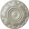 Ekena Millwork Whitman Ceiling Medallion (For Canopies up to 3 3/4"), Hand-Painted Flash Blue, 13"OD x 1 3/8"P CM13WHFBS - alternate 1